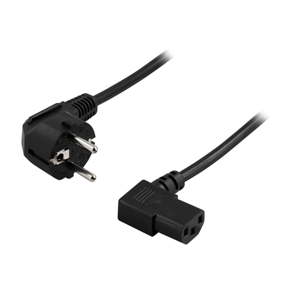 Deltaco DELTACO - strömkabel - power CEE 7/7 till power IEC 60320 C13 - 3 m