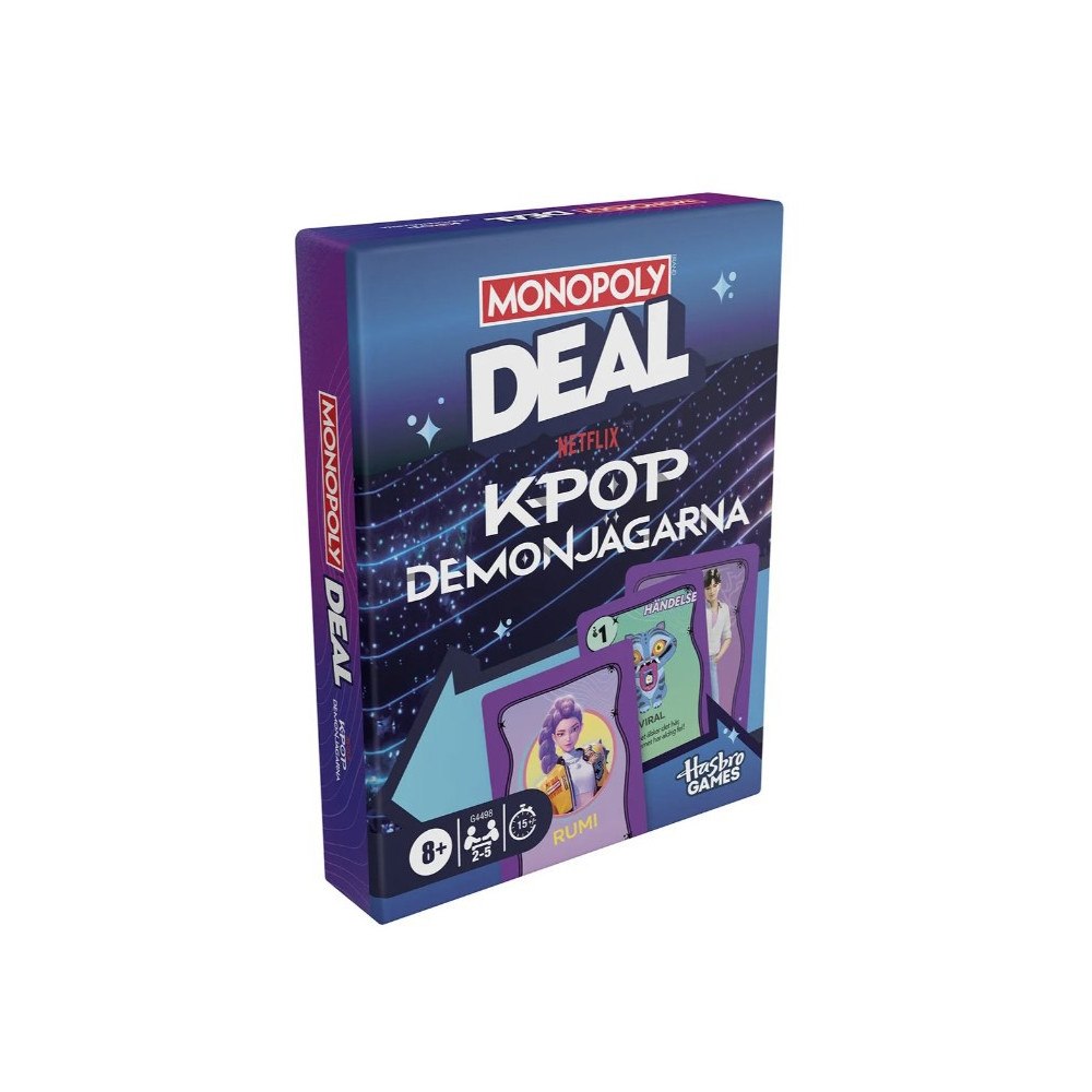 Hasbro Monopoly Deal Kpop Demon Hunters
