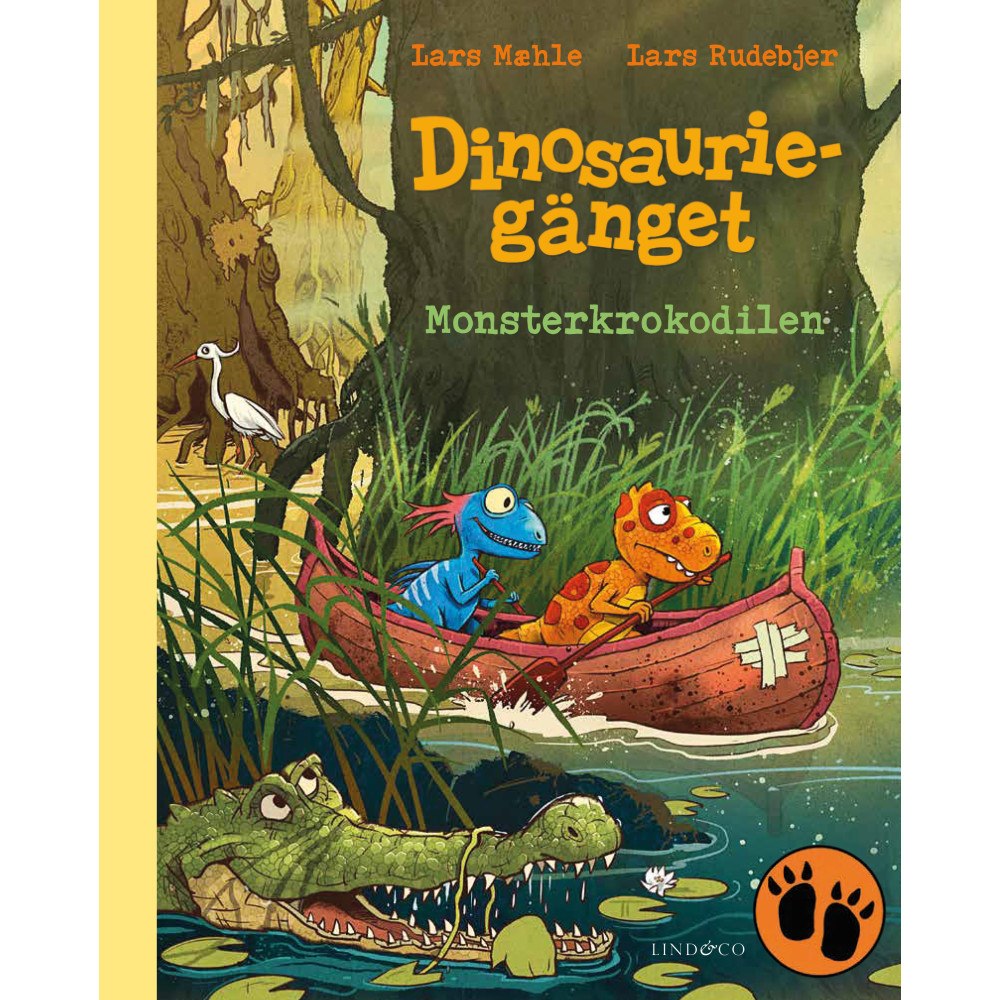 Lars Mæhle Dinosauriegänget. Monsterkrokodilen (inbunden)