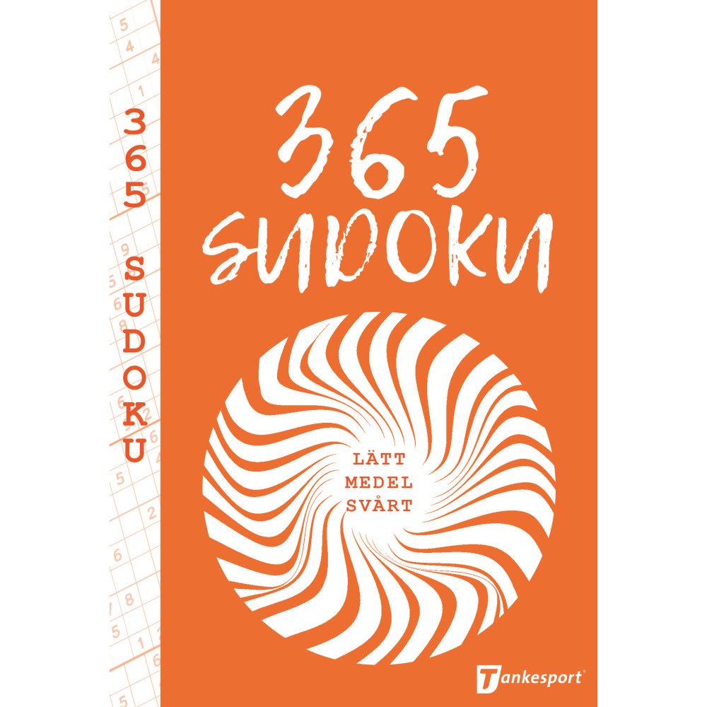 Stevali 365 Sudoku : lätt, medel, svårt (pocket)