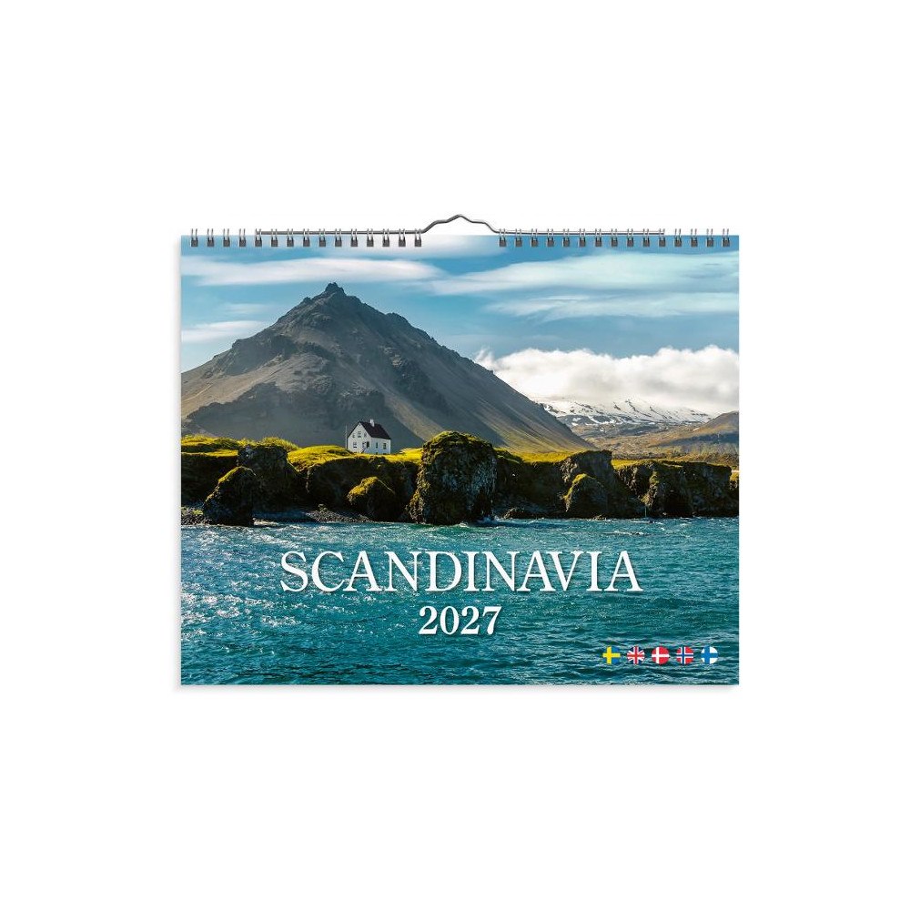 Burde Väggkalender Scandinavia 2027