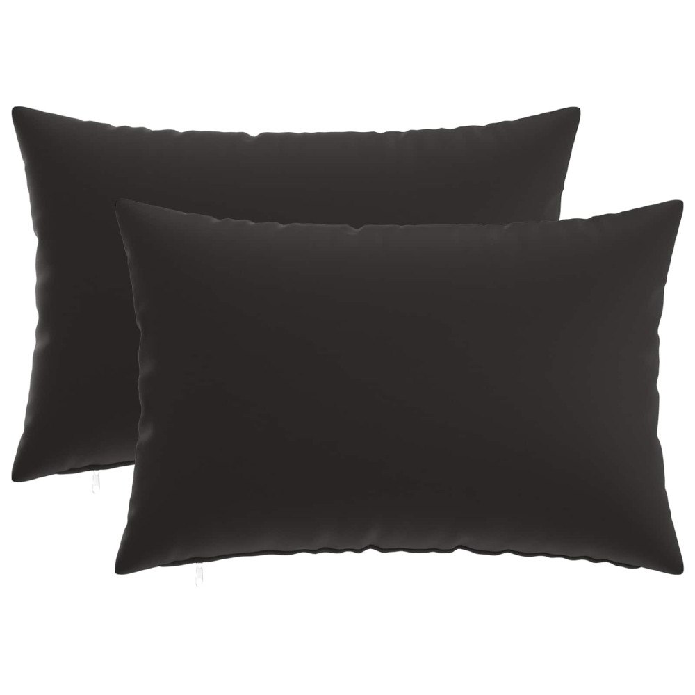 vidaXL Kuddöverdrag 2 st HEERLEN Flerfärgsdesign 30 x 50 cm Polyester