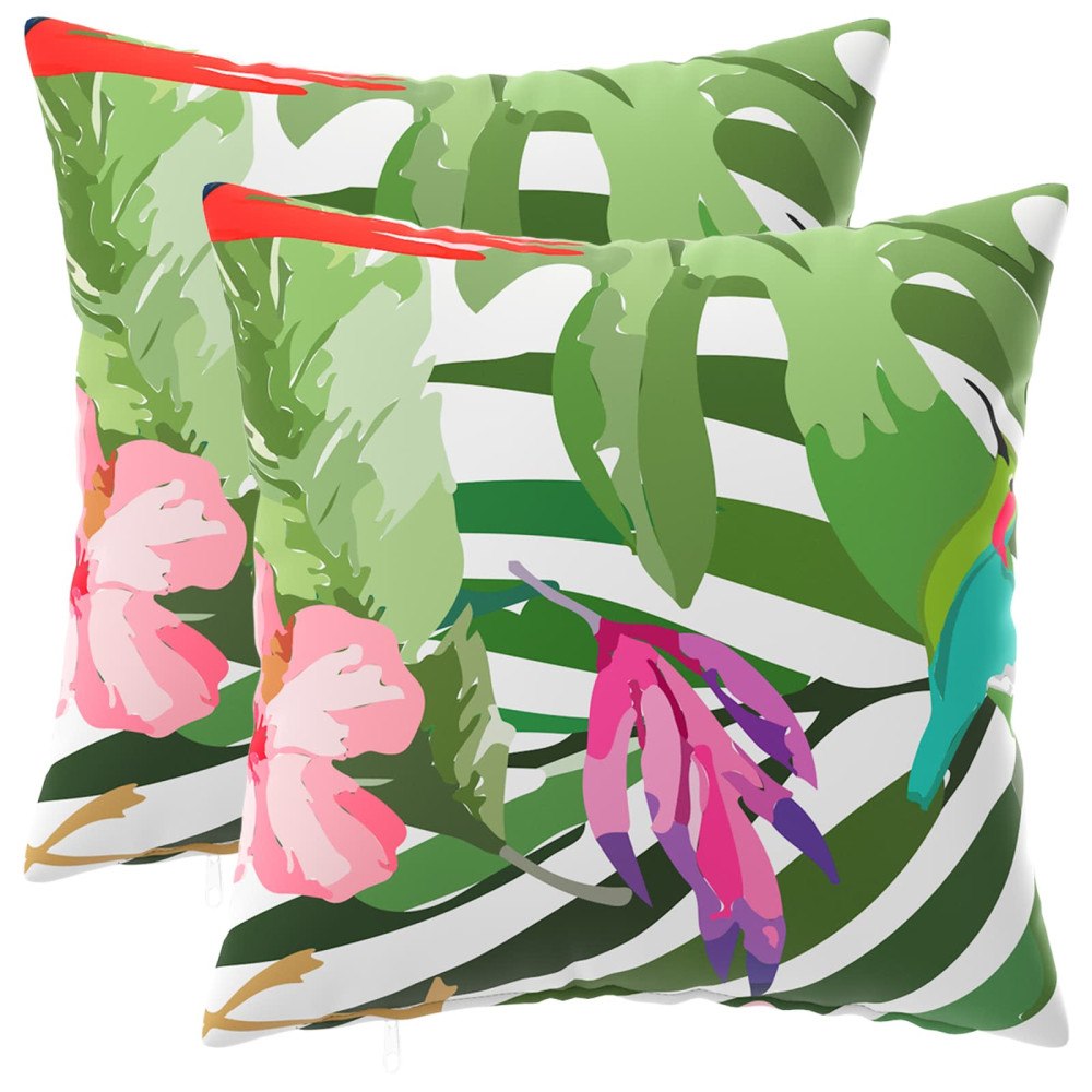vidaXL Kuddöverdrag 2 st HEERLEN Svart 40 x 40 cm Polyester