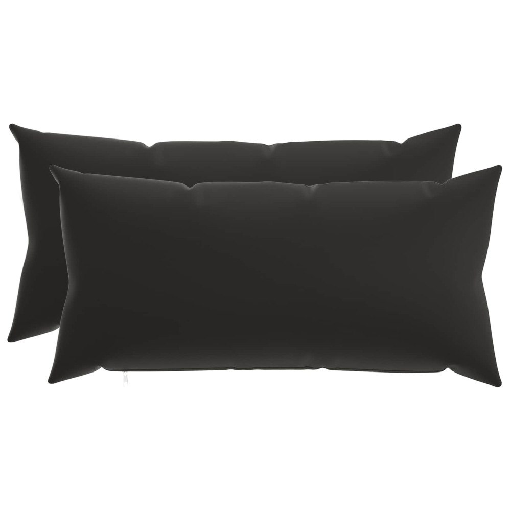 vidaXL Kuddöverdrag 2 st HEERLEN Flerfärgsdesign 40 x 70 cm Polyester