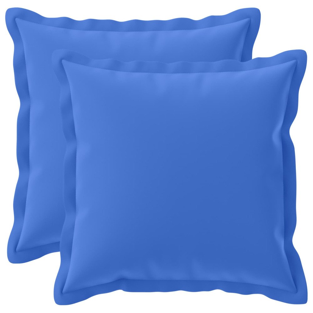 vidaXL Kuddöverdrag 2 st HOUTEN Kungsblå 30 x 30 cm Polyester