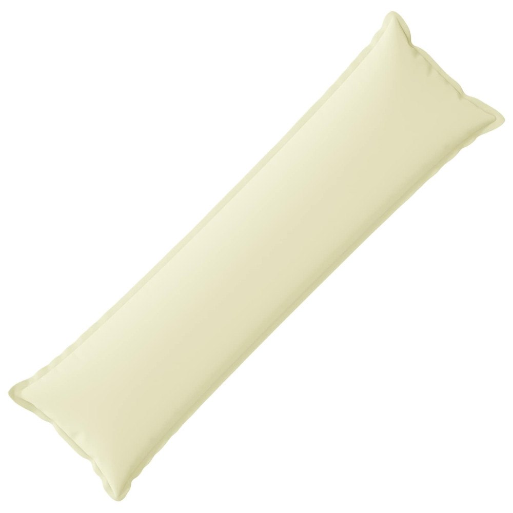vidaXL Kuddöverdrag HOUTEN Gräddvit 40 x 145 cm Polyester