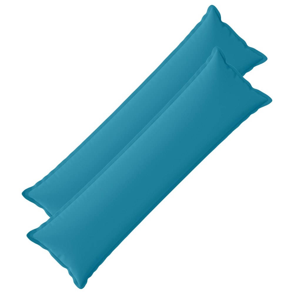 vidaXL Kuddöverdrag 2 st HOUTEN Ljusblå 40 x 145 cm Polyester