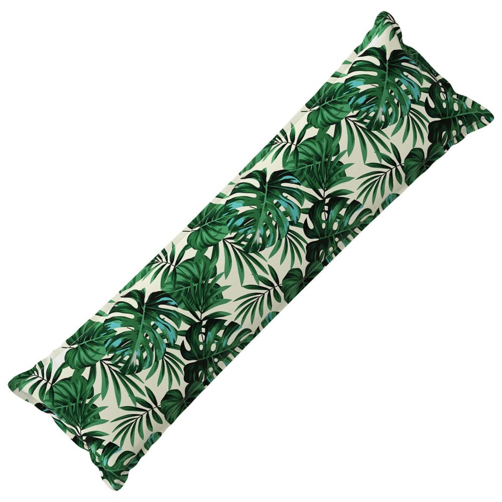 vidaXL Kuddöverdrag HOUTEN Bladmönster 40 x 145 cm Polyester
