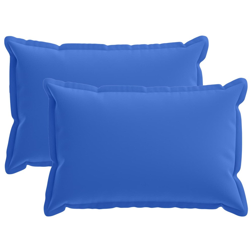 vidaXL Kuddöverdrag 2 st HOUTEN Kungsblå 40 x 60 cm Polyester