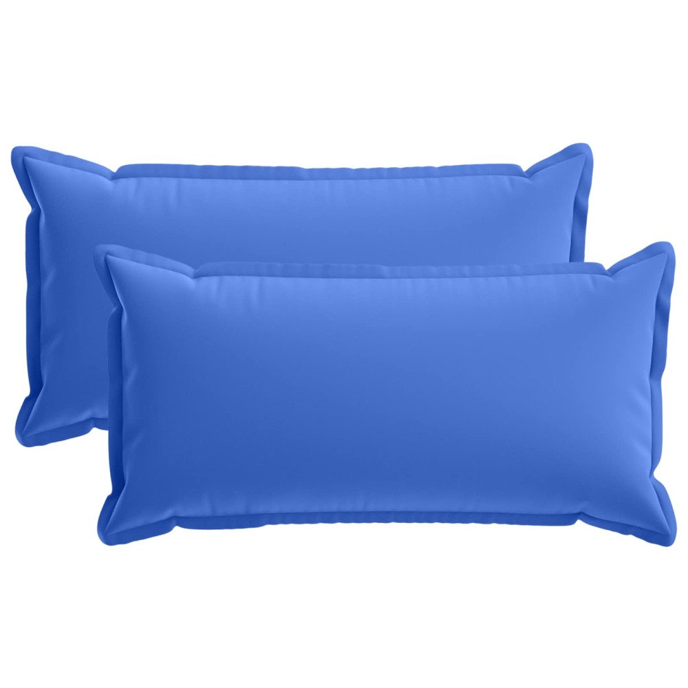vidaXL Kuddöverdrag 2 st HOUTEN Kungsblå 40 x 70 cm Polyester