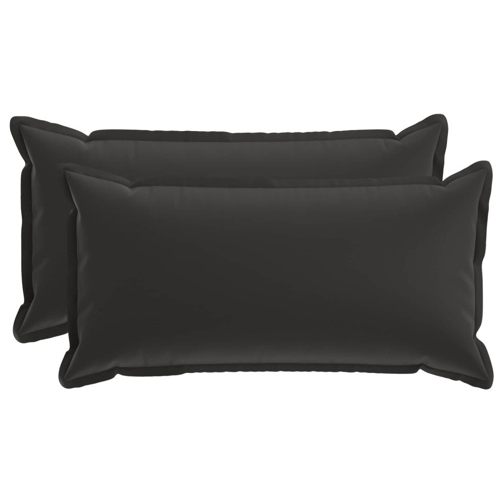vidaXL Kuddöverdrag 2 st HOUTEN Flerfärgsdesign 40 x 80 cm Polyester