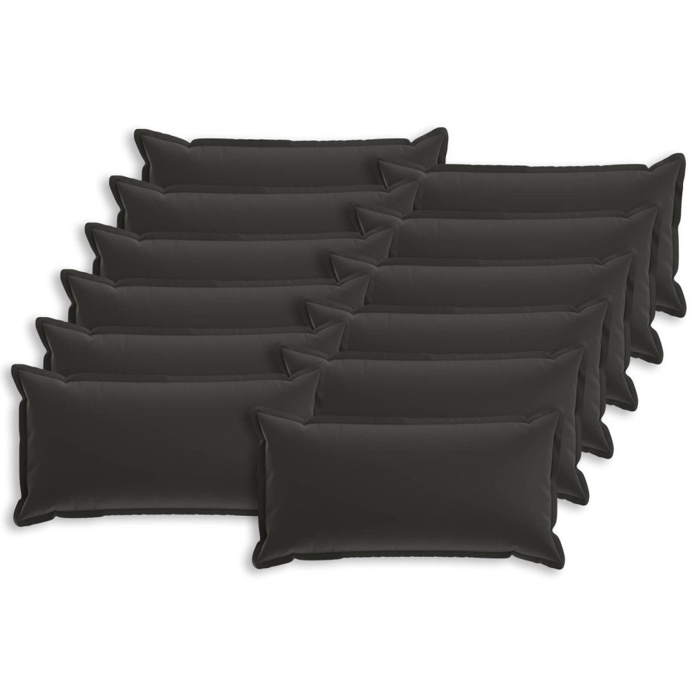 vidaXL Kuddöverdrag 12 st HOUTEN Flerfärgsdesign 40 x 80 cm Polyester