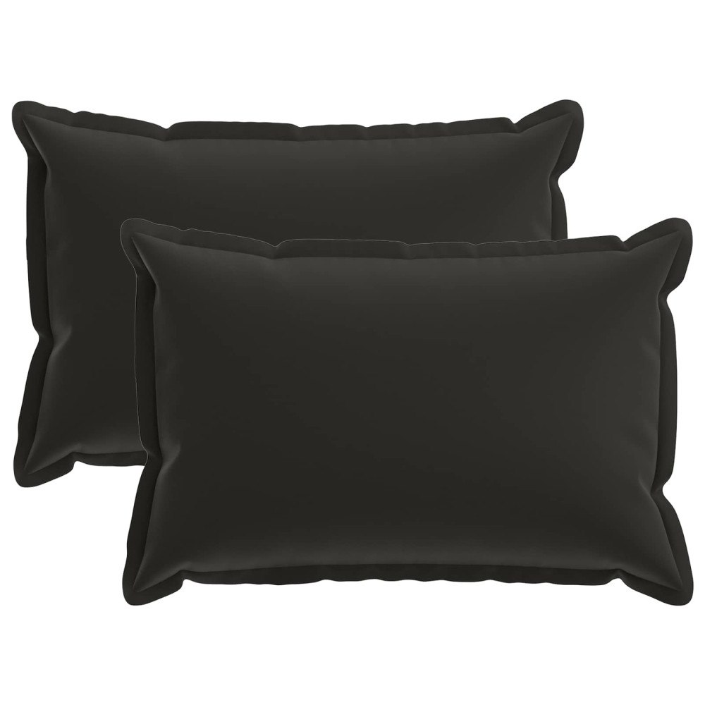 vidaXL Kuddöverdrag 2 st HOUTEN Flerfärgsdesign 50 x 70 cm Polyester