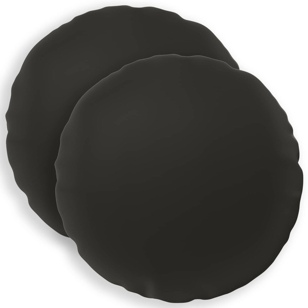 vidaXL Kuddöverdrag 2 st HEERLEN Flerfärgsdesign Ø 30 cm Polyester