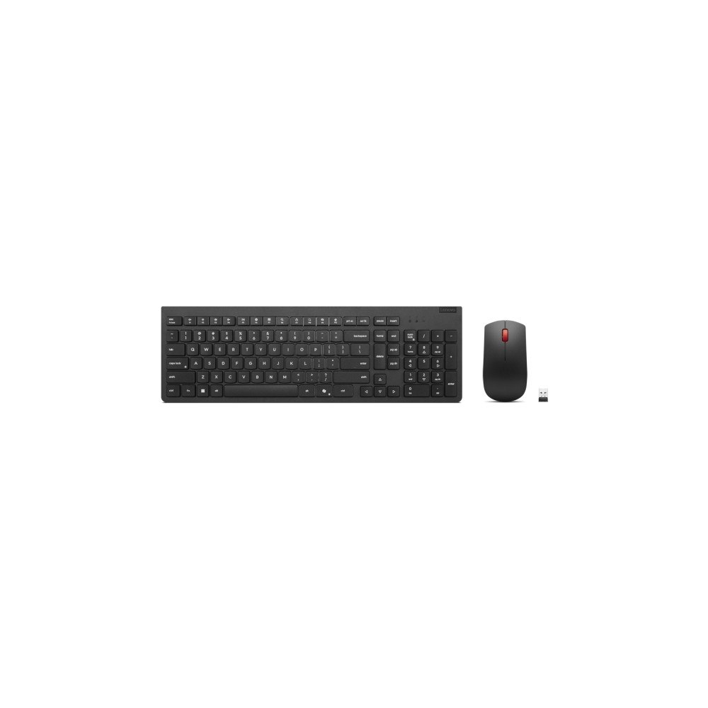 Lenovo Lenovo Essential Wireless Combo Gen 2 - sats med tangentbord och mus - AZERTY - fransk - svart Inmatningsenhet