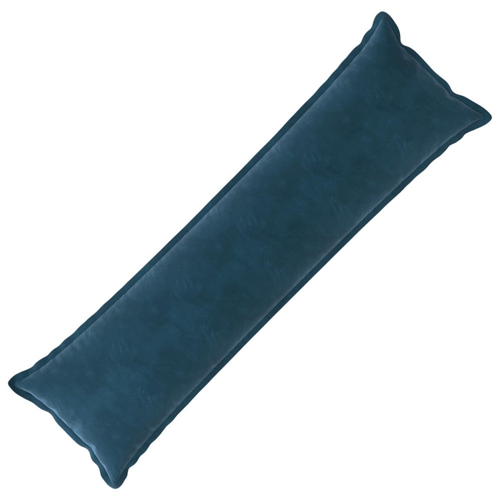 vidaXL Kuddöverdrag HOUTEN Blå 40 x 145 cm Sammet