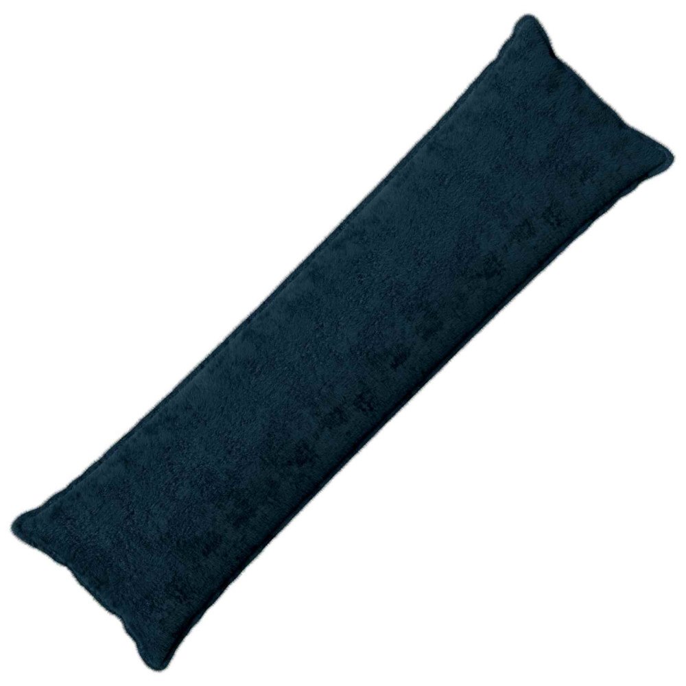 vidaXL Kuddöverdrag HOUTEN Mörkblå 40 x 145 cm Faux Kaninpäls