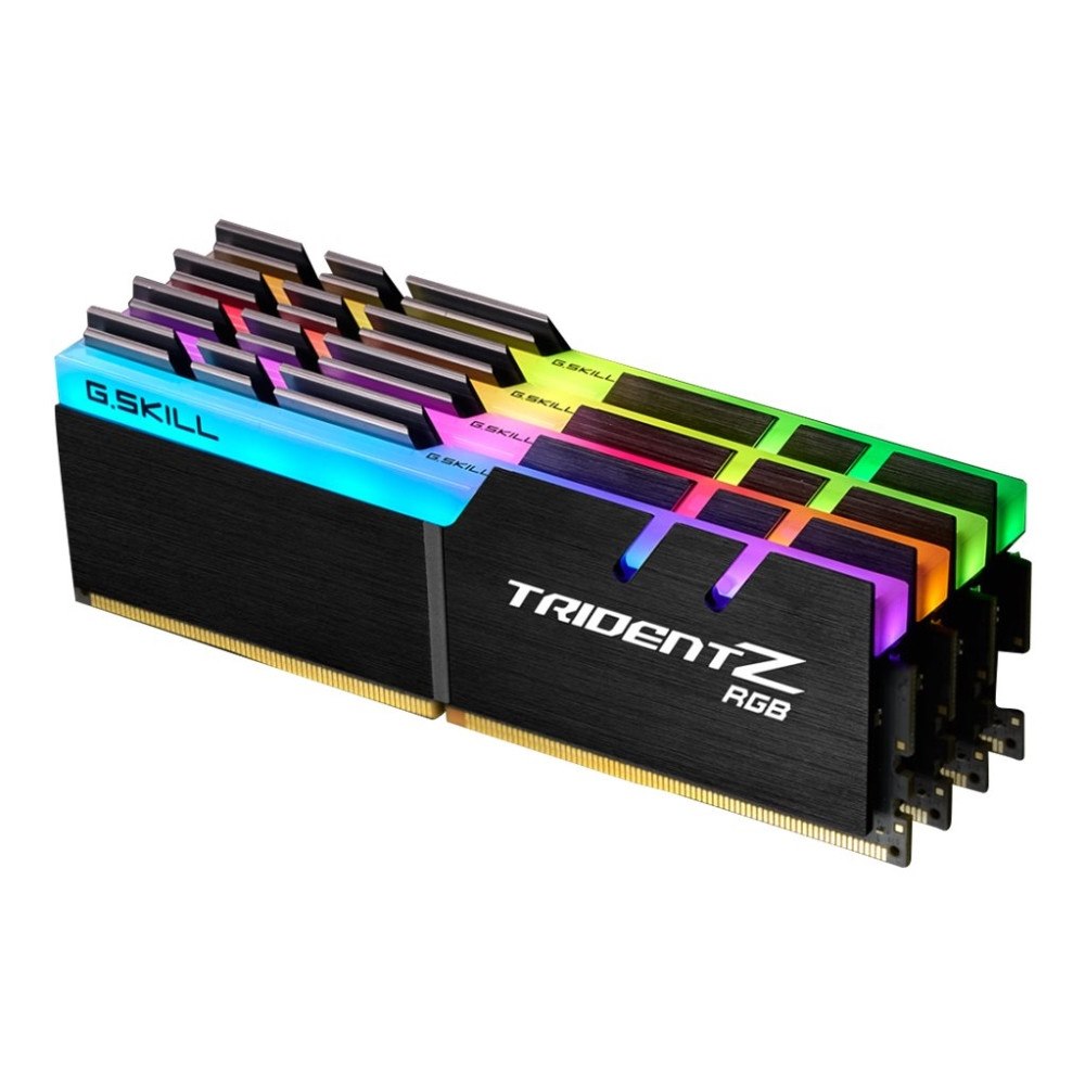 G.Skill G.Skill TridentZ RGB Series - DDR4 - sats - 32 GB: 4 x 8 GB - DIMM 288-pin - 4000 MHz / PC4-32000 - ej buffrad