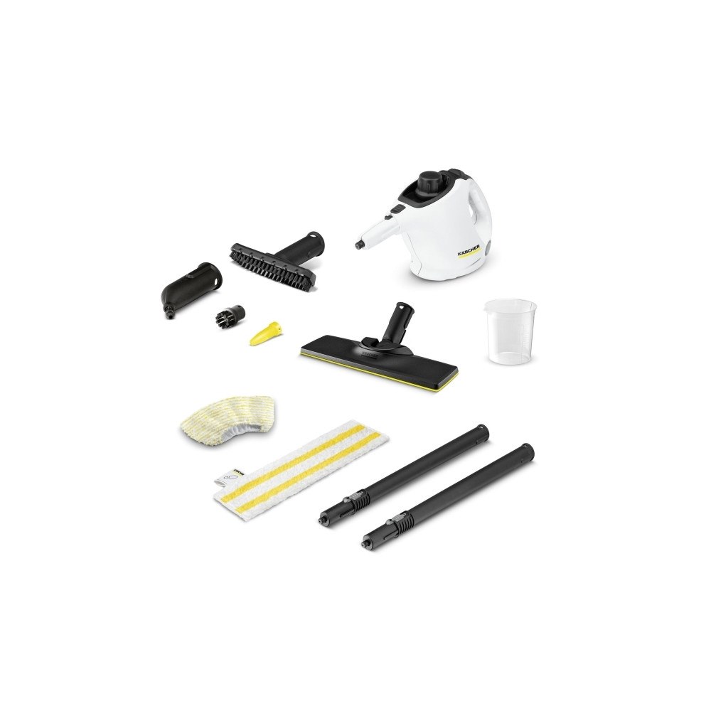 Kärcher Kärcher SC 1 EasyFix, bärbar ångtvätt, svart, vit, 50 cm, 10...
