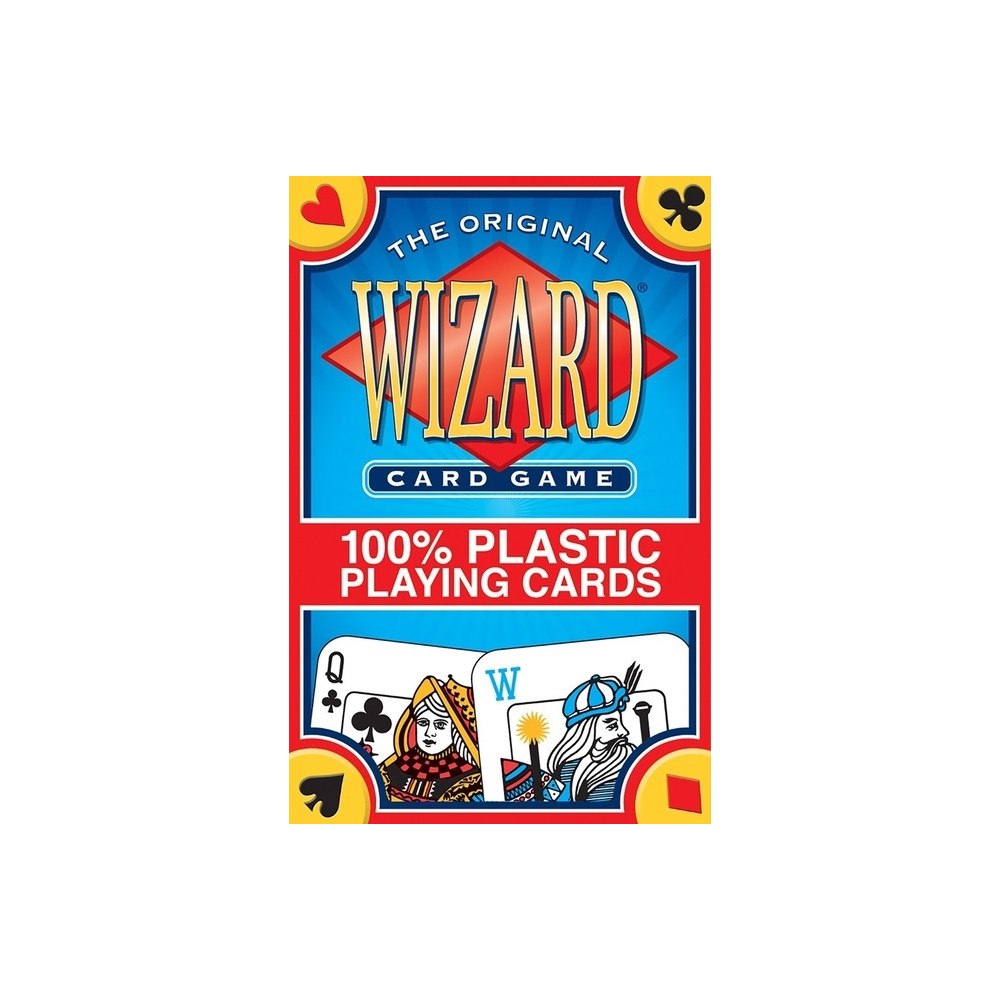 US Games Systems, Inc. 100% Plastic Wizard Card Game