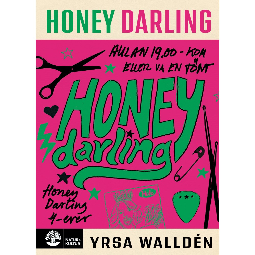 Yrsa Walldén Honey darling (inbunden)