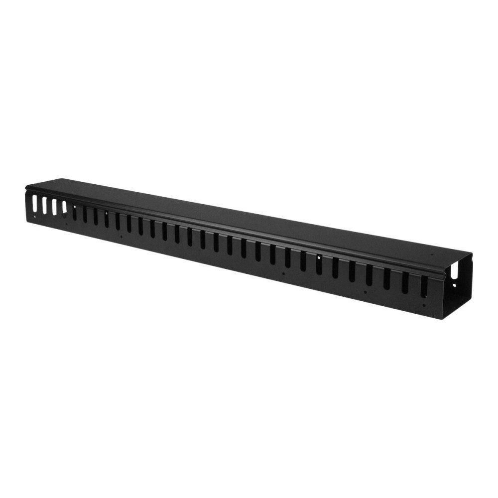 StarTech.com Startech Vertikal kabelorganiserare med fingerkanaler - 0U - 91 cm - kabelhållare - 20U
