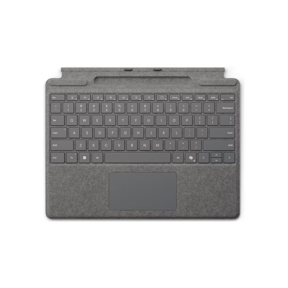 Microsoft Microsoft Surface Pro Keyboard - tangentbord - med pekdyna, accelerometer, Förvarings- och laddningsfack för Surface Sli...