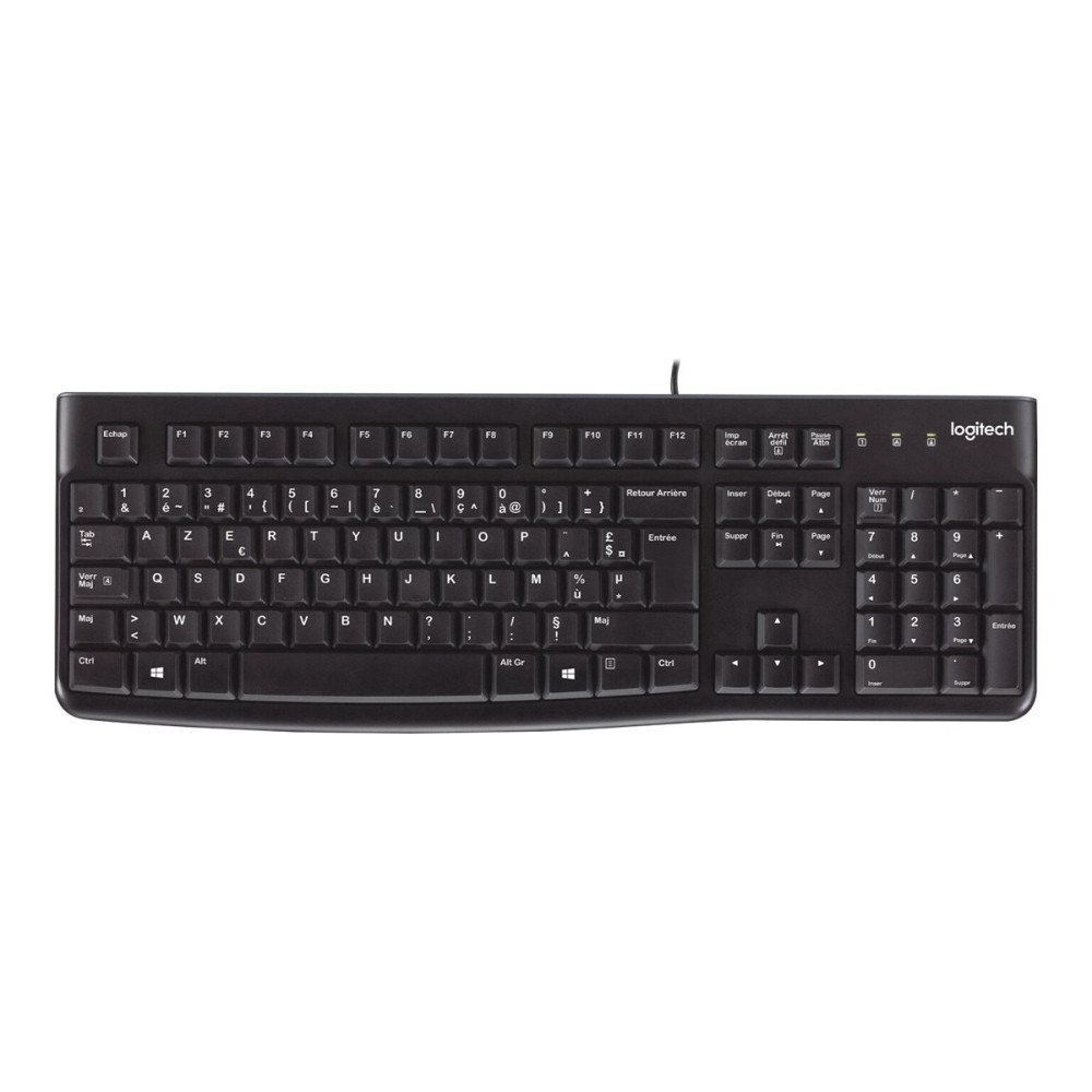 Logitech Logitech K120 - tangentbord - fransk Inmatningsenhet