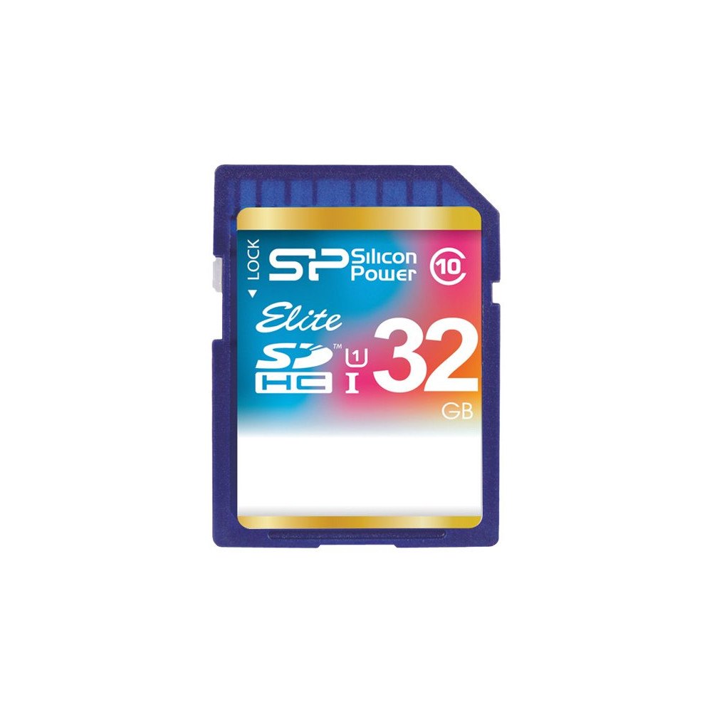 Silicon Power SILICON POWER Elite - flash-minneskort - 32 GB - SDHC UHS-I