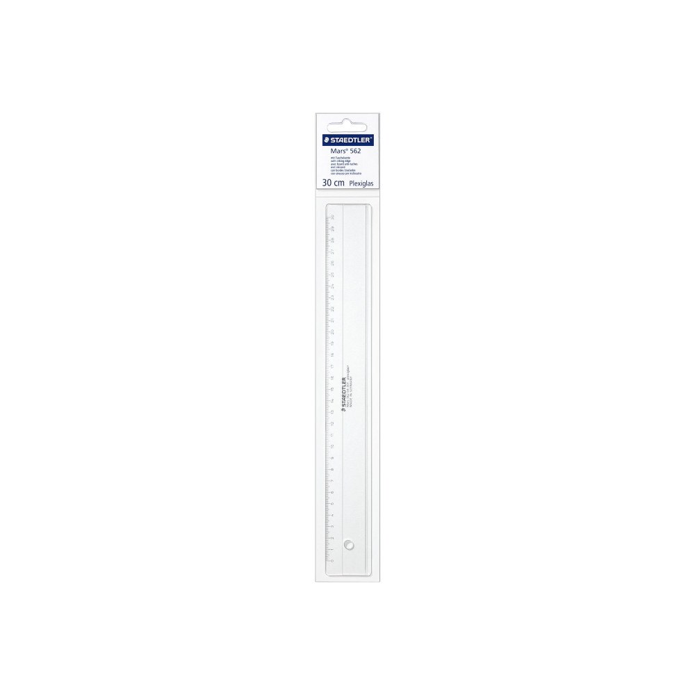 STAEDTLER STAEDTLER Mars - linjal - 30 cm - transparent - plexiglas