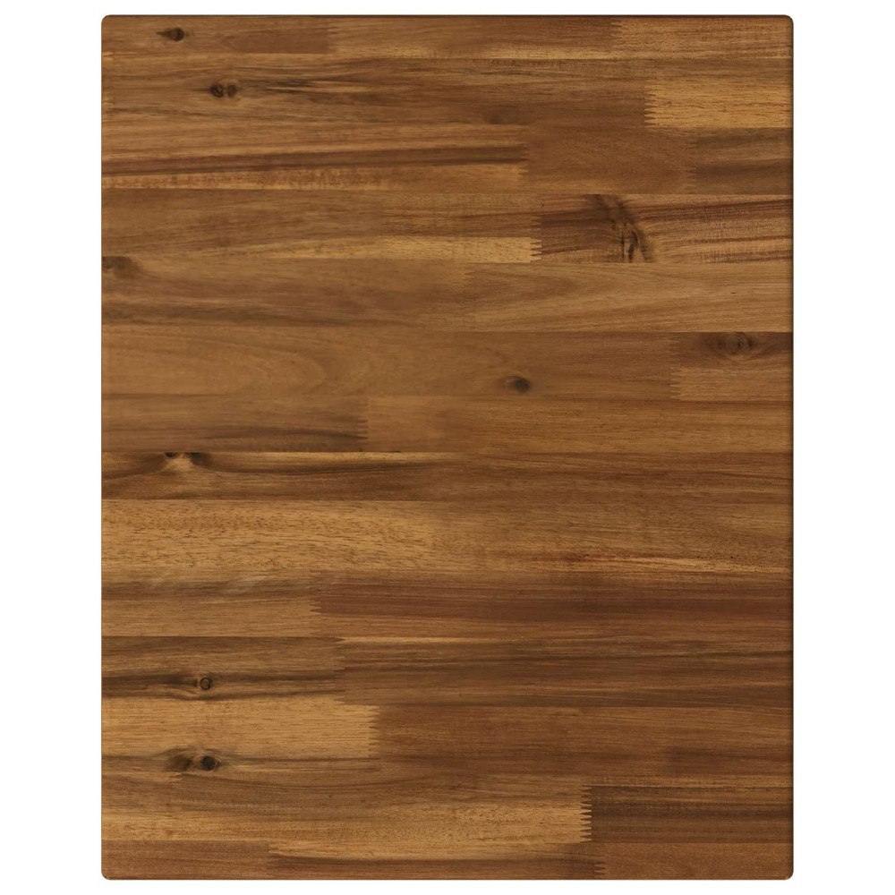 vidaXL Rektangulärt Bordsskiva 50 x 50 x 3,5 cm Fyrkantig Naturlig