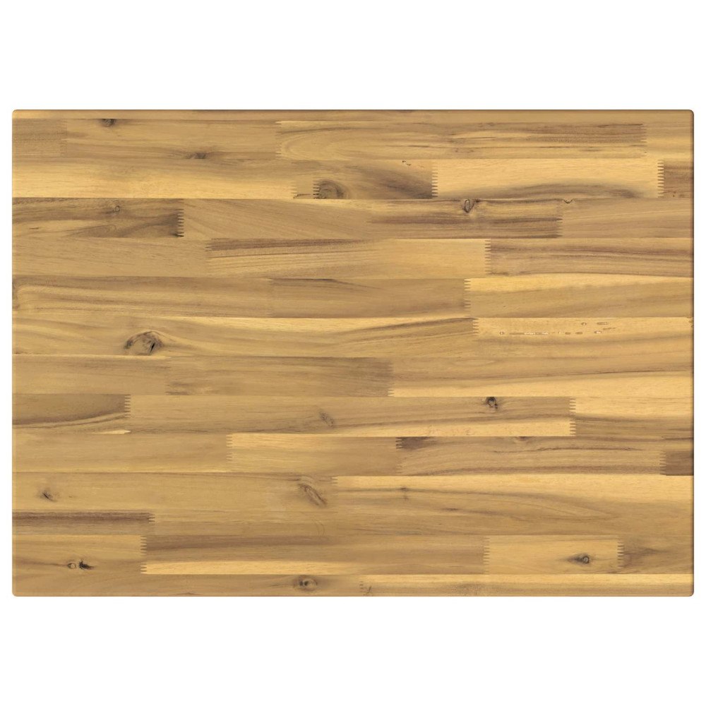 vidaXL Rektangulärt Bordsskiva 90 x 50 x 3,5 cm Rektangulär Vit