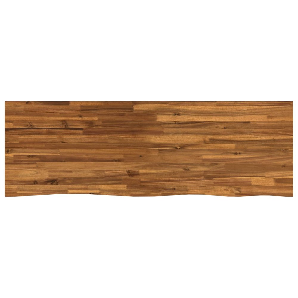 vidaXL Rektangulärt Bordsskiva 90 x 50 x 3,5 cm Rektangulär Naturlig