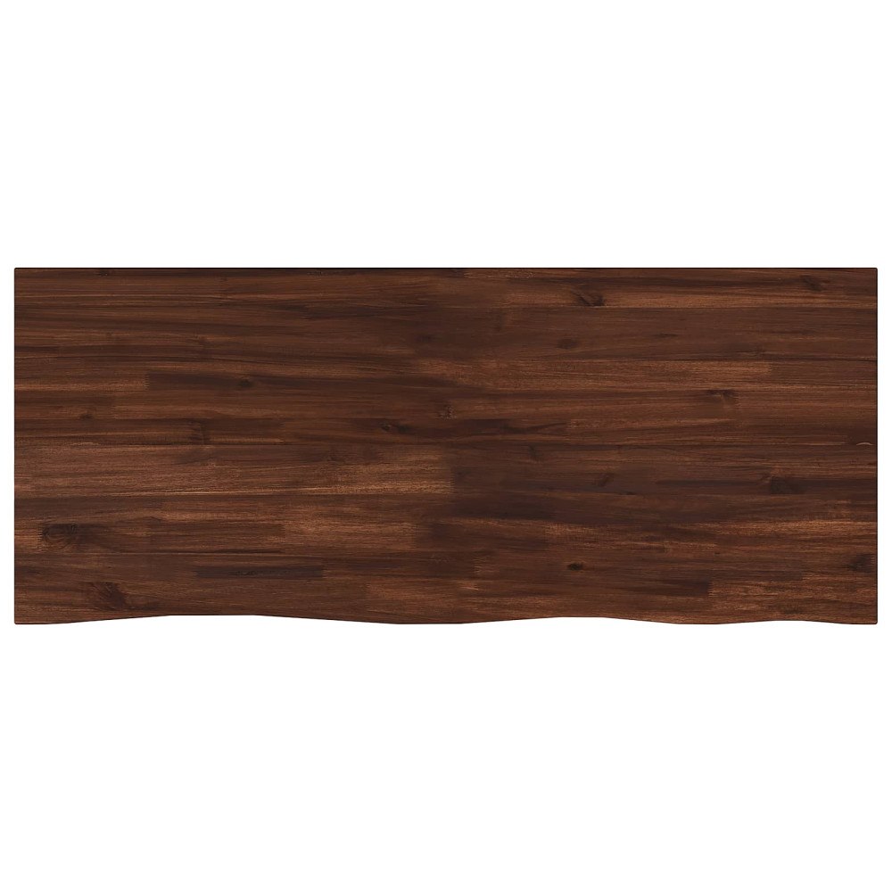 vidaXL Rektangulärt Bordsskiva 90 x 50 x 3,5 cm Rektangulär Mörkbrun