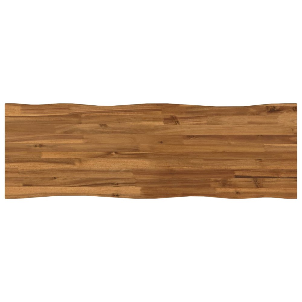 vidaXL Rektangulärt Bordsskiva 90 x 50 x 3,5 cm Rektangulär Naturlig