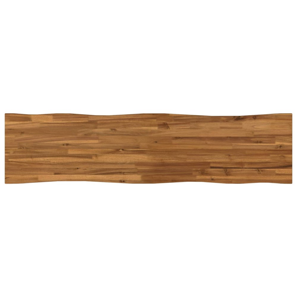 vidaXL Rektangulärt Bordsskiva 90 x 50 x 3,5 cm Rektangulär Naturlig