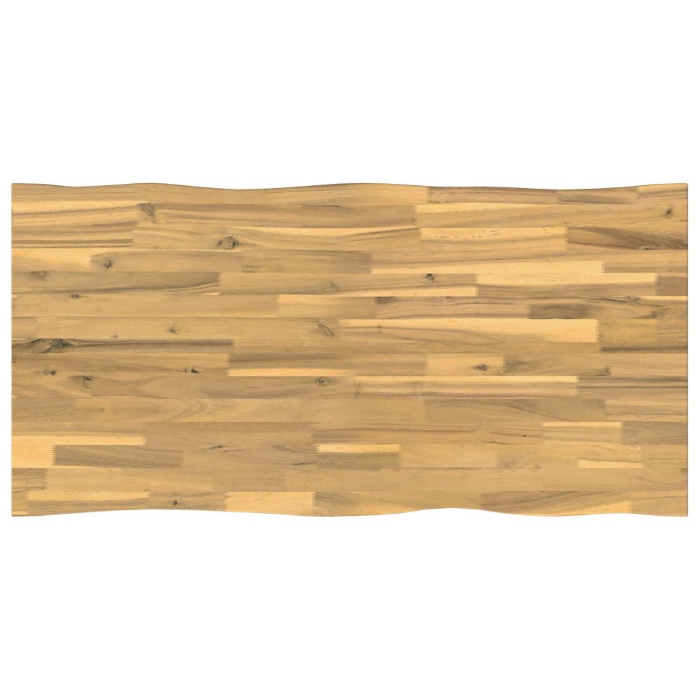 vidaXL Rektangulärt Bordsskiva 90 x 50 x 3,5 cm Rektangulär Vit