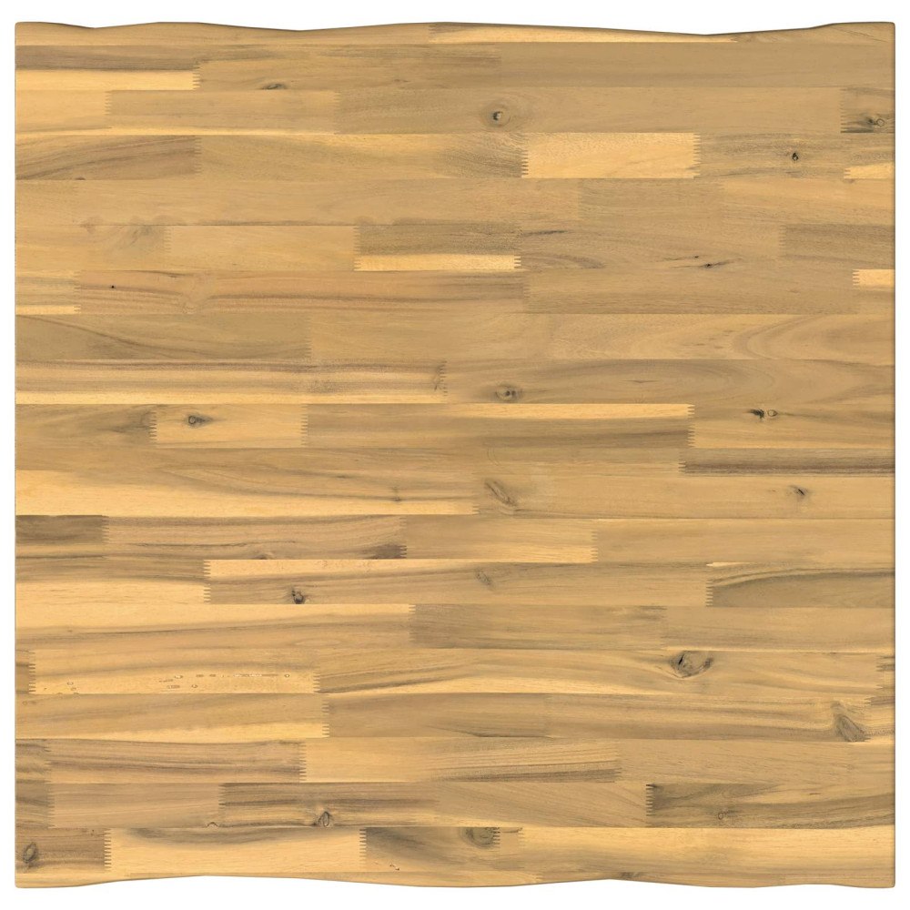 vidaXL Rektangulärt Bordsskiva 70 x 70 x 3,5 cm Fyrkantig Vit