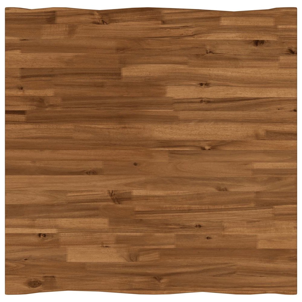 vidaXL Rektangulärt Bordsskiva 80 x 80 x 3,5 cm Fyrkantig Naturlig