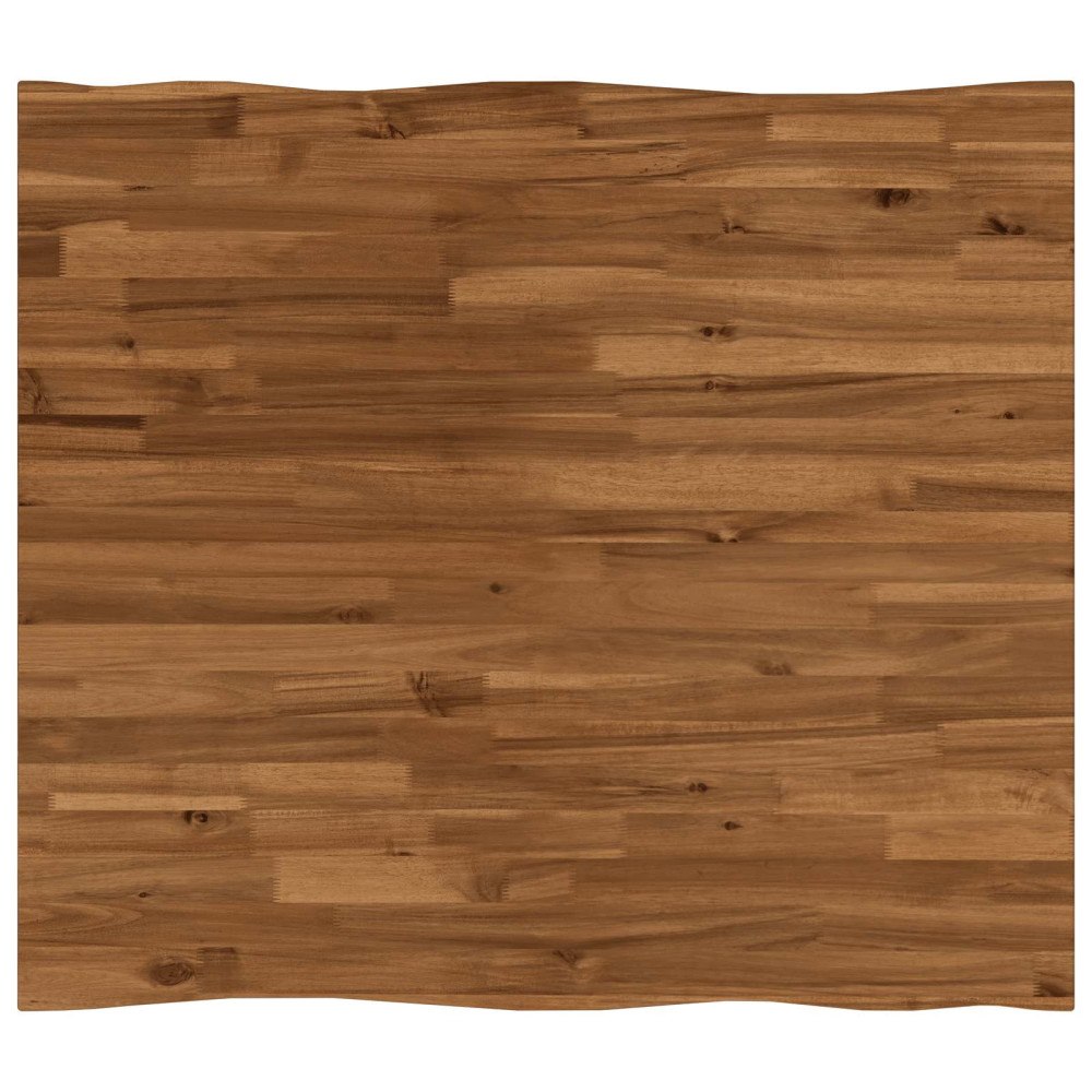 vidaXL Rektangulärt Bordsskiva 90 x 50 x 3,5 cm Rektangulär Naturlig