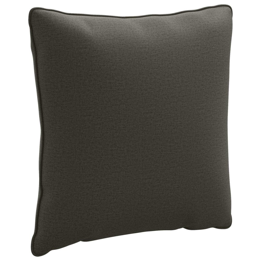 vidaXL 1-delad ryggkudde PUTTEN 100% Polyester Antracit