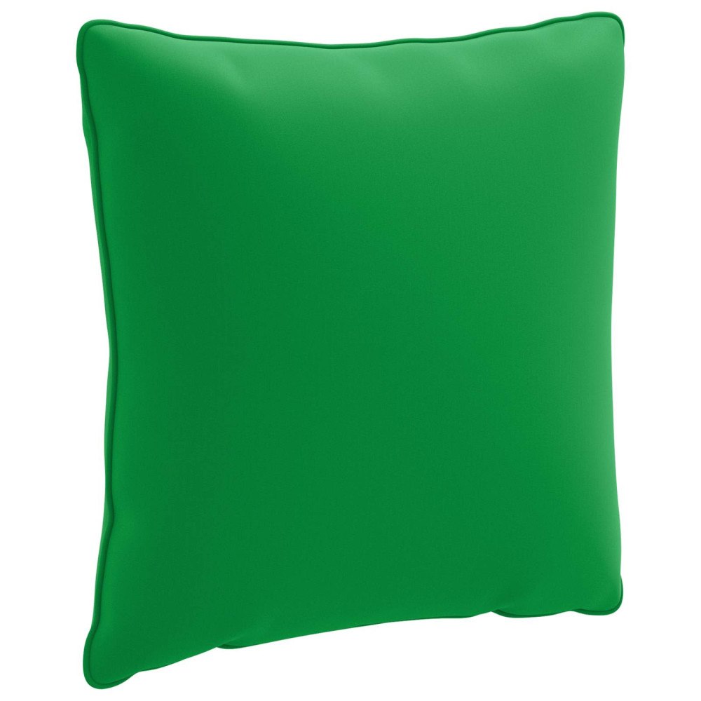 vidaXL 1-delad ryggkudde PUTTEN 100% Polyester Grön 40 x 40 x 15 cm