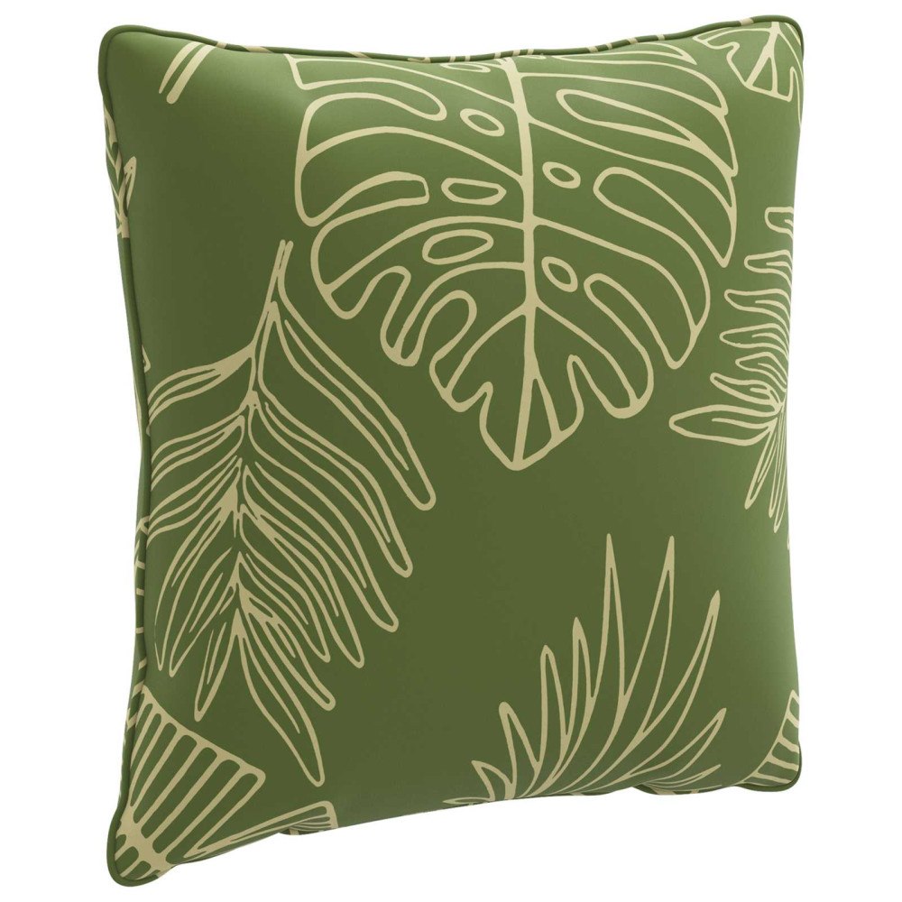 vidaXL 1-delad ryggkudde PUTTEN 100% Polyester Bladdesign