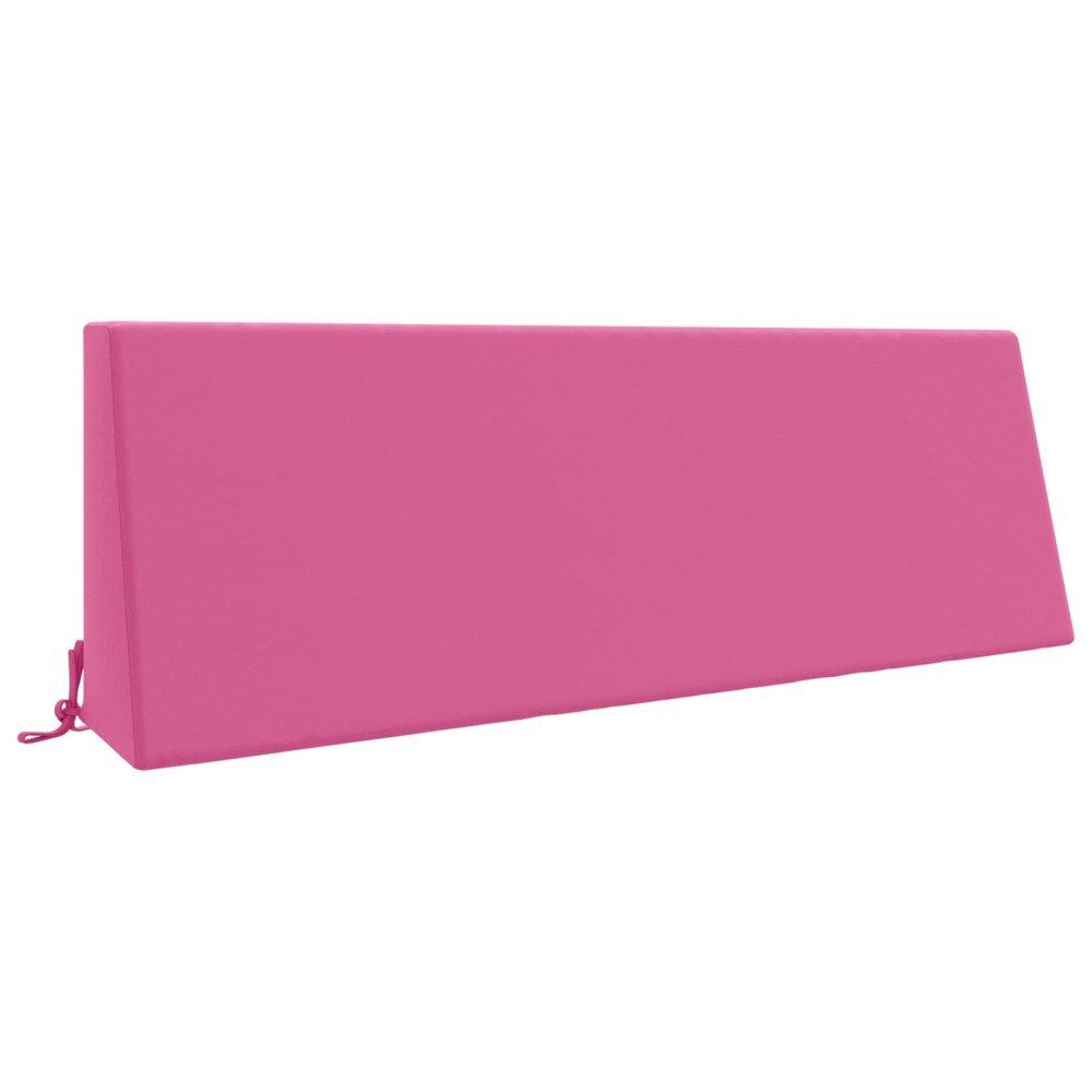 vidaXL Ryggkudde SOEST 100% Polyester Rosa 120 x 20 x 40 cm