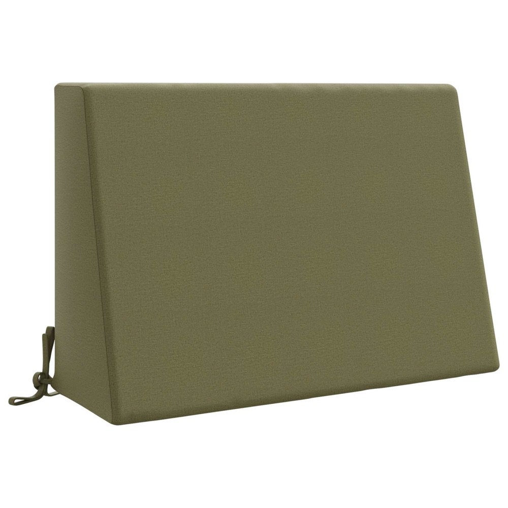 vidaXL Ryggkudde SOEST 100% Polyester Olivgrön 60 x 20 x 40 cm