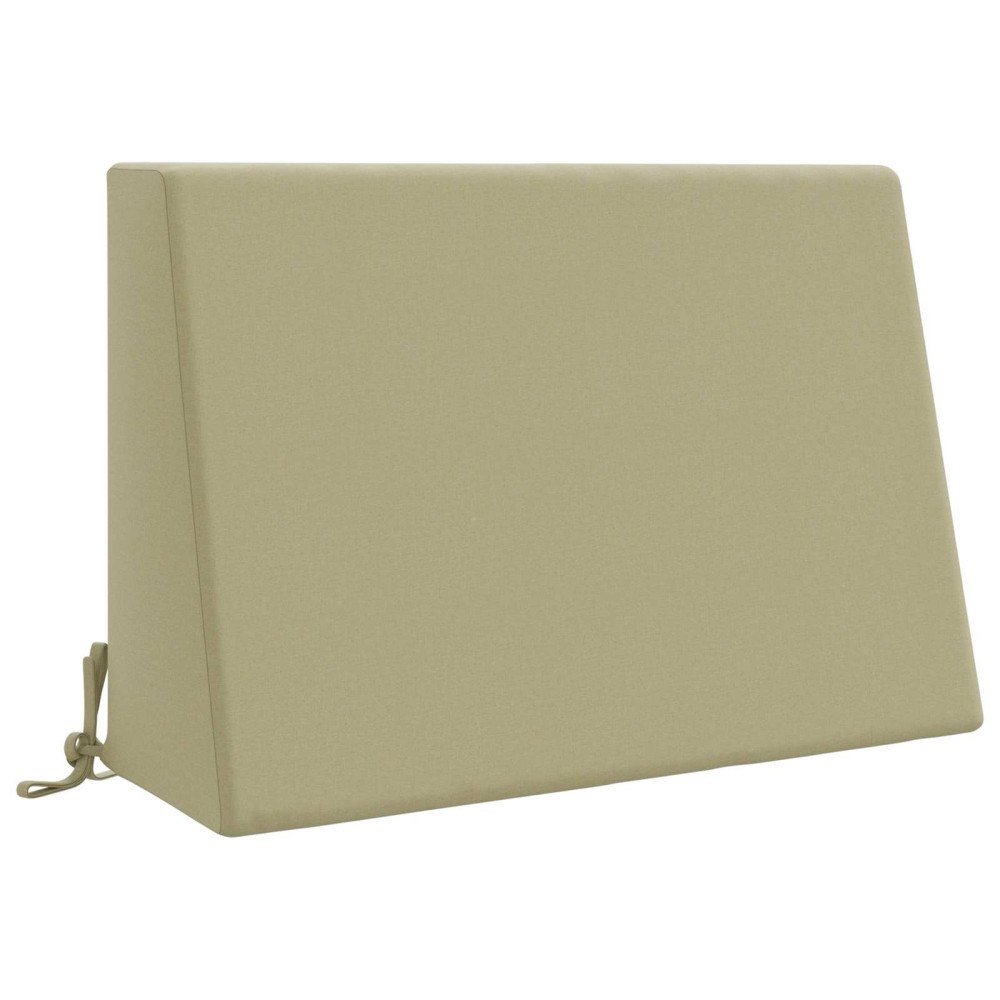 vidaXL Ryggkudde SOEST 100% Polyester Ljusgrön 60 x 20 x 40 cm