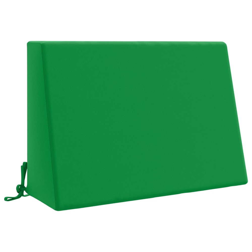 vidaXL Ryggkudde SOEST 100% Polyester Grön 60 x 20 x 40 cm