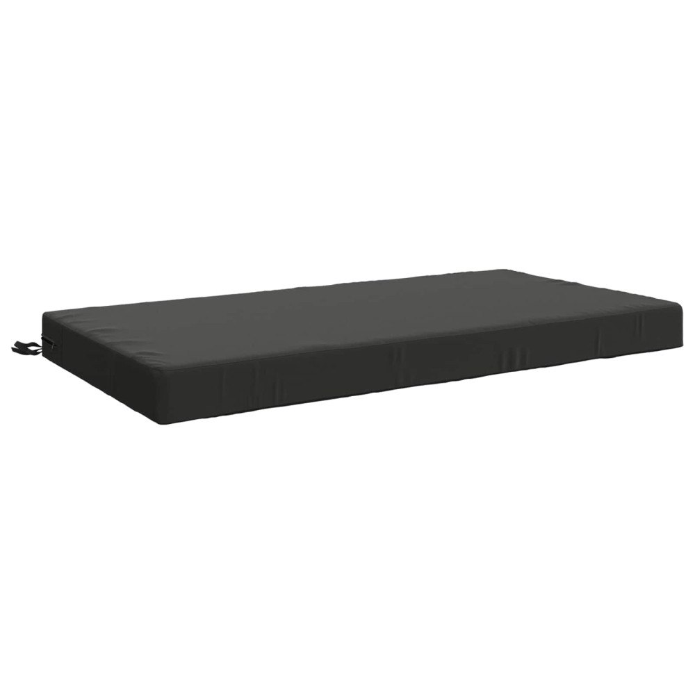 vidaXL Sittkudde SOEST 100% Polyester Antracit 120 x 80 x 10 cm