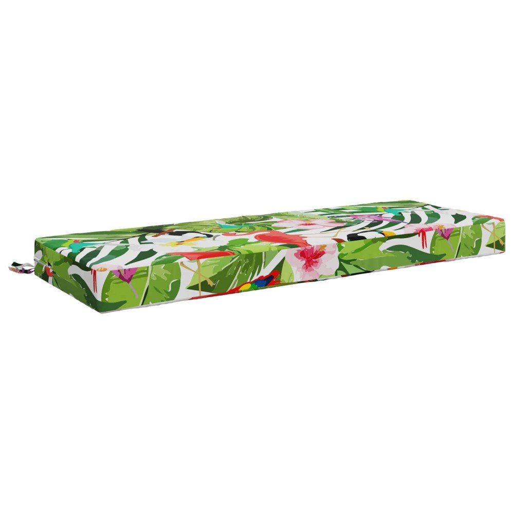 vidaXL Sittkudde SOEST 100% Polyester Flerfärgsdesign 120 x 40 x 10 cm