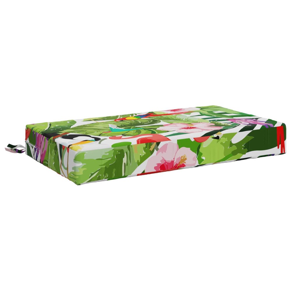 vidaXL Sittkudde SOEST 100% Polyester Flerfärgsdesign 70 x 40 x 10 cm